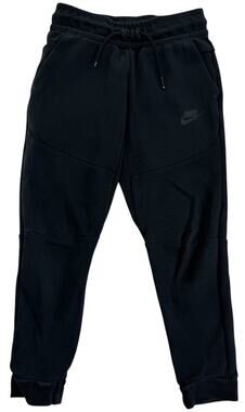 Nike Tech Fleece Jogger Youth Boys Small Black Sweatpants Sportswear Athletic